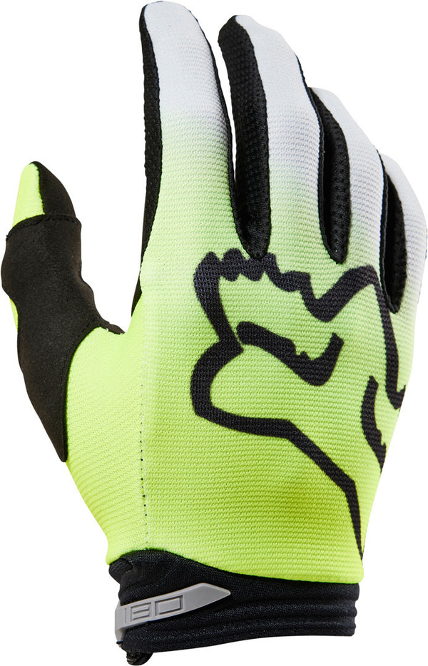 FOX 180 Toxsyk Motocross Gloves Yellow