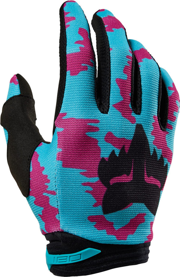 FOX 180 Nuklr Motocross Gloves Turquoise/Black