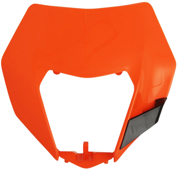 Polisport 灯罩 KTM Headlight Mask KTM Orange
