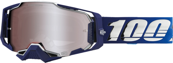 100% 风镜 Armega Hiper Goggles Silver Mirror
