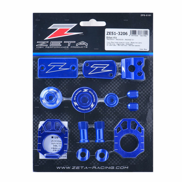 ZETA 五金件 BILLET KIT SUZ 蓝