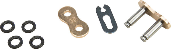 FIRE POWER 链条 O-RING CLIP MASTER LINK 520 GOLD