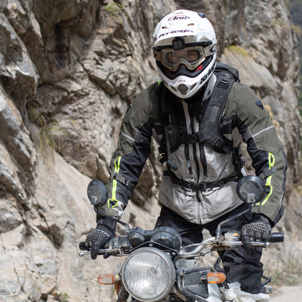 Kriega Trail 18 Motorcycle Backpack Yellow
