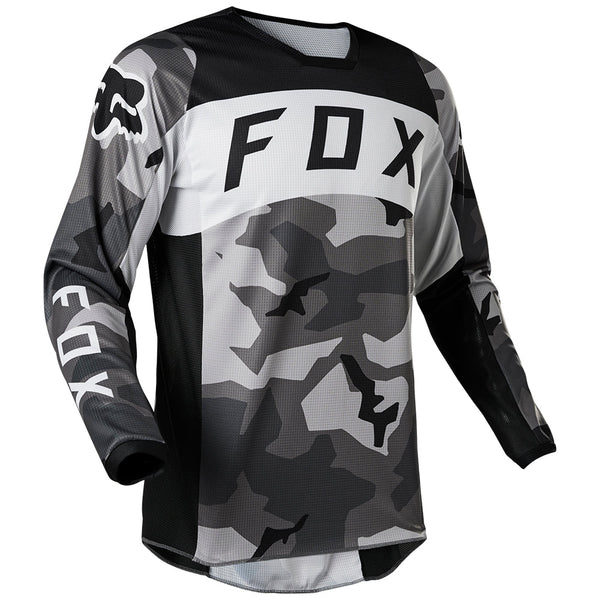 FOX 骑行衣 180 骑行服 Bnkr Jersey [黑 迷彩]