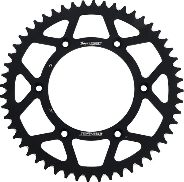 SUPERSPROX 链轮 REAR SPROCKET ALUMINUM 52T-520 BLK HON