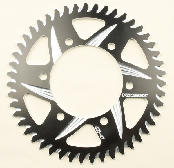 VORTEX 链轮 REAR CAT5 SPROCKET ALUMINUM 47T-520 BLK KAW/SUZ/YAM