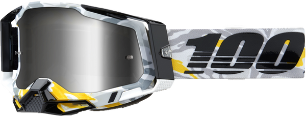 100% 风镜 Racecraft 2 Goggles Silver Mirror