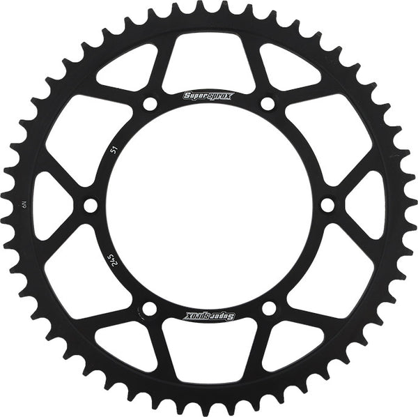 SUPERSPROX 后链轮 钢制 51T-520 黑 YAM