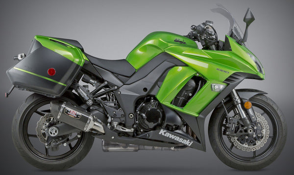 YOSHIMURA 排气管 EXHAUST SIGNATURE R-77 SLIP-ON SS-CF-CF DUAL