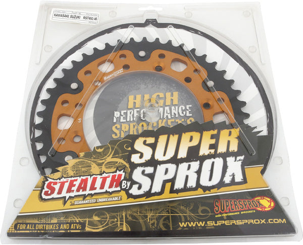 SUPERSPROX 链轮 REAR STEALTH SPROCKET ALU/STL 46T-520 GLD KAW