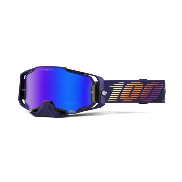 100% 风镜 Armega Hiper Goggles Mirror Blue