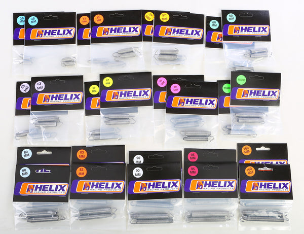 HELIX 排气管 Stainless Swivel Style Exhaust Springs