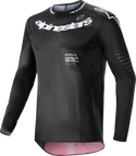 Alpinestars 骑行衣 Supertech Ward Jersey Men's Black/Red Berry