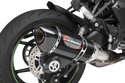 YOSHIMURA 排气管 EXHAUST STREET ALPHA SLIP-ON SS/CF KAW