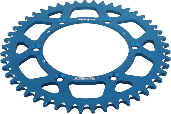 SUPERSPROX 链轮 REAR SPROCKET ALUMINUM 49T-520 BLU YAM