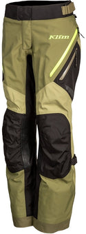 Klim Artemis Ladies Motorcycle Textile Pants Green/Yellow