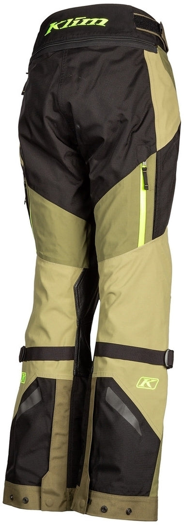 Klim Artemis Ladies Motorcycle Textile Pants Green/Yellow