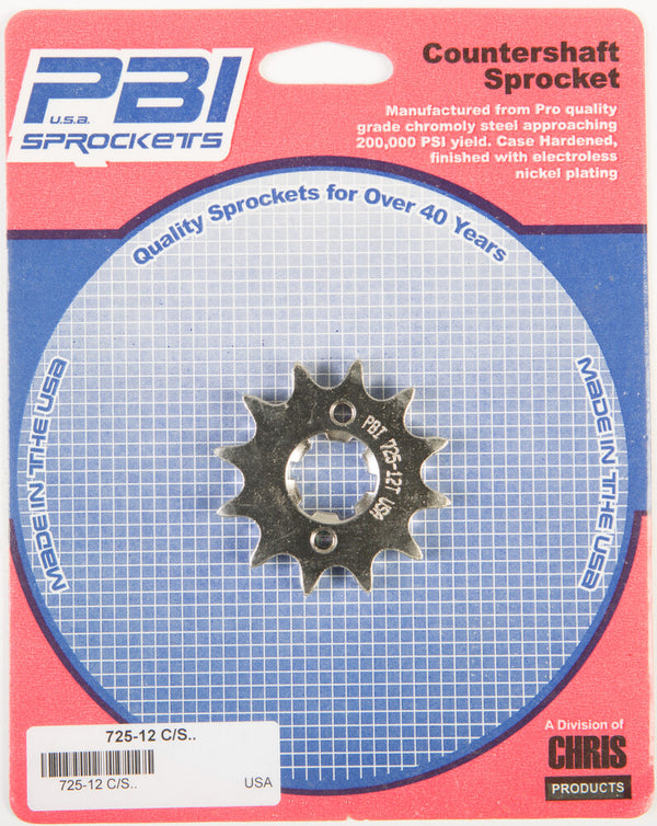 PBI 链轮 FRONT CS SPROCKET STEEL 12T-428 YAM