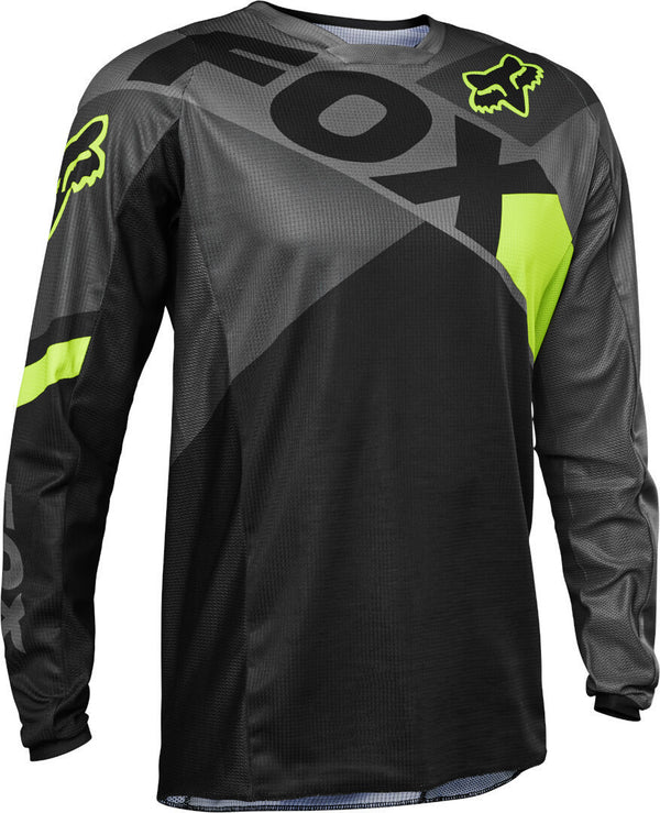 FOX 180 Xpozr Motocross Jersey Grey/Black