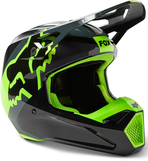 Fox V1 头盔 V1 Xpozr Motocross Helmet Black/Gray