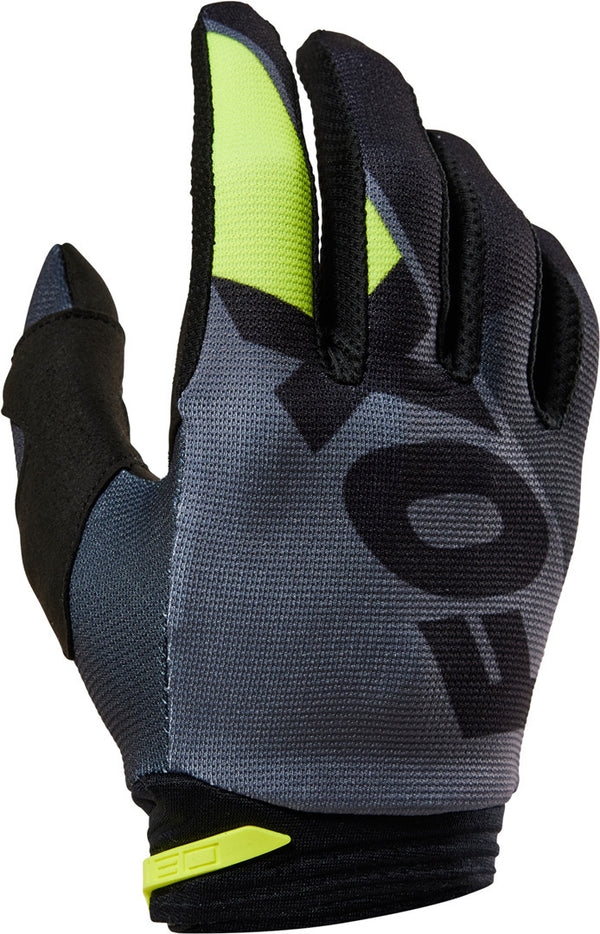 FOX 180 Xpozr Motocross Gloves Black/Yellow