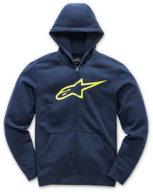 ALPINESTARS  Ageless Fleece Kids Hoodie Dark Blue/Yellow
