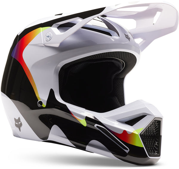 Fox V1 头盔 V1 Kozmik Mips Motocross Helmet Black/White