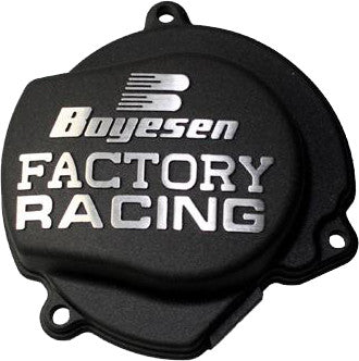 BOYESEN 发动机 FACTORY RACING IGNITION COVER 黑