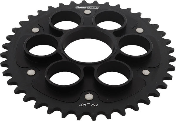 SUPERSPROX 链轮 REAR STEALTH SPROCKET ALU/STL 40T-520 黑 DUC