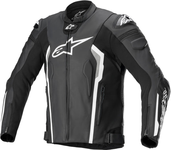 ALPINESTARS 骑行夹克 Missile V2 Motorcyle Leather Jacket Black/White