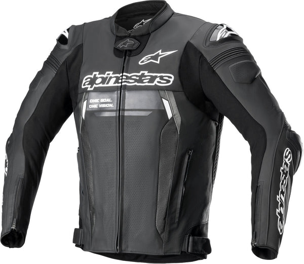 ALPINESTARS 骑行夹克 Missile V2 Ignition Motorcycle Leather Jacket Black