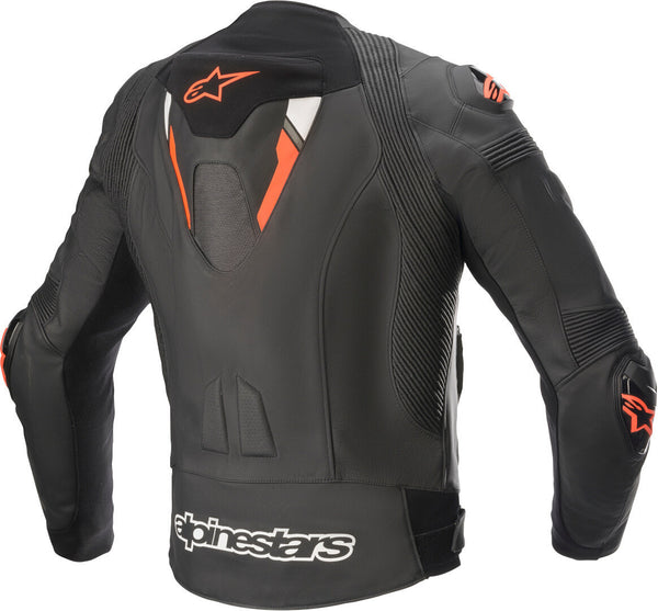 ALPINESTARS 骑行夹克 Missile V2 Ignition Motorcycle Leather Jacket Black/Red