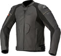 ALPINESTARS 骑行夹克 GP Plus R V3 Rideknit Motorcycle Leather Jacket Black