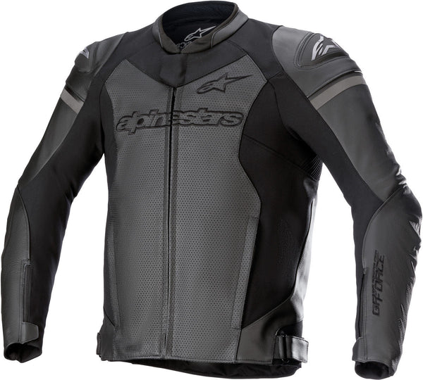 ALPINESTARS 骑行夹克 GP Force Airflow Motorcycle Leather Jacket Black/Black