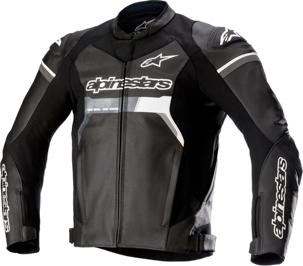 ALPINESTARS 骑行夹克 GP Force Motorcycle Leather Jacket Black