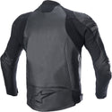 ALPINESTARS 骑行夹克 GP Force Motorcycle Leather Jacket Black/Black