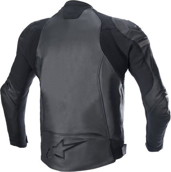 ALPINESTARS 骑行夹克 GP Force Motorcycle Leather Jacket Black/Black