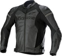 ALPINESTARS 骑行夹克 GP Force Motorcycle Leather Jacket Black/Black