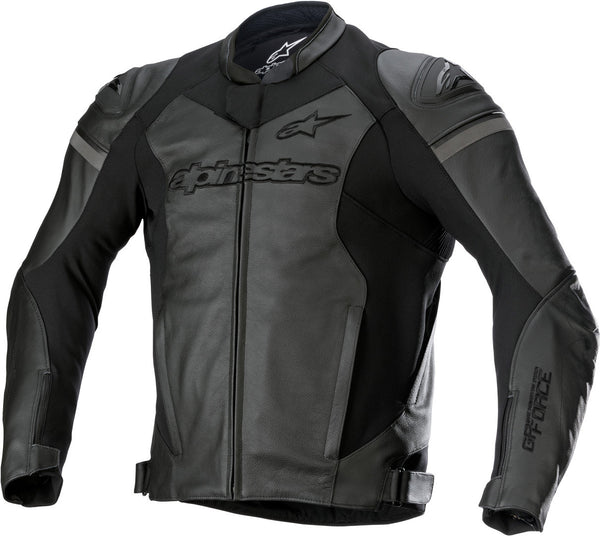 ALPINESTARS 骑行夹克 GP Force Motorcycle Leather Jacket Black/Black