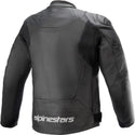 ALPINESTARS 骑行夹克 Faster V2 Motorcycle Leather Jacket Black
