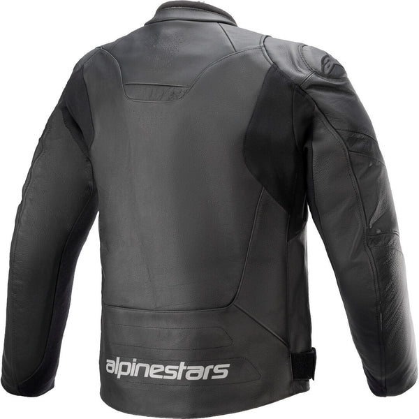 ALPINESTARS 骑行夹克 Faster V2 Motorcycle Leather Jacket Black
