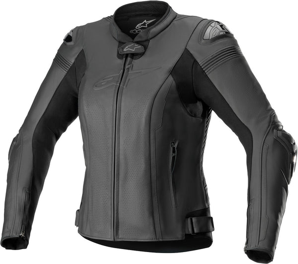 ALPINESTARS 骑行夹克 Stella Missile V2 Motorcycle Ladies Leather Jacket Black/Black