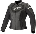 ALPINESTARS 骑行夹克 Stella Jaws V3 Ladies Motorcycle Leather Jacket Black/White/Green
