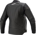 ALPINESTARS 骑行夹克 Stella Kira V2 Ladies Motorcycle Leather Jacket Black