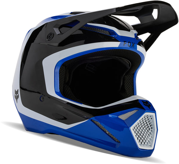 Fox V1 头盔 V1 Nitro Mips Motocross Helmet Black/White/Blue