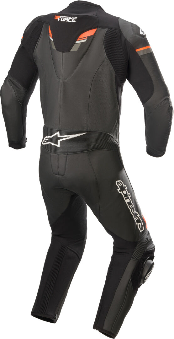 ALPINESTARS 骑行服 GP Force Chaser One Piece Motorcycle Leather Suit Black/Red