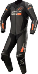 ALPINESTARS 骑行服 GP Force Chaser One Piece Motorcycle Leather Suit Black/Red