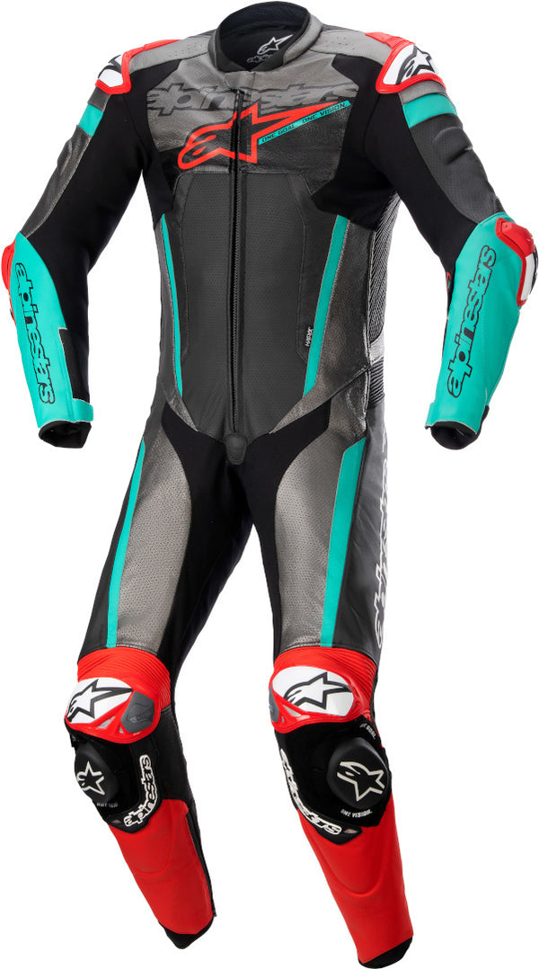 Alpinestars 骑行套装 GP Ignition One Piece Motorcycle Leather Suit Black/Red/Blue