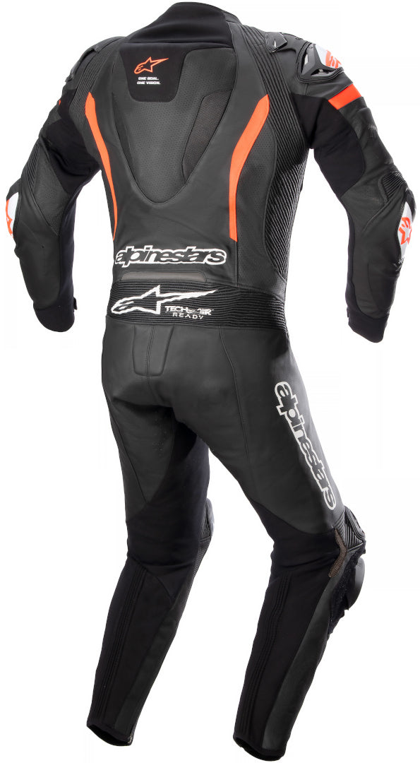 Alpinestars 骑行套装 GP Ignition One Piece Motorcycle Leather Suit Black/Gray/Red