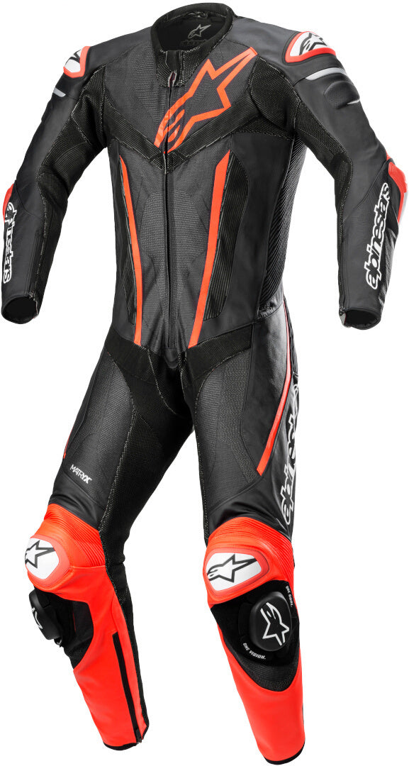 ALPINESTARS 骑行服 Fusion One Piece Motorcycle Leather Suit Black/Red